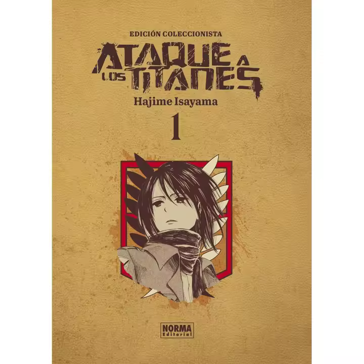 Libro ATAQUE A LOS TITANES 1 EDICION INTEGRAL Editorial NORMA Tapa dura - 1