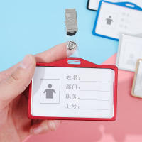 Nueva Funda De Tarjeta De Identificación Para Médicos Y Enfermeras Con Clip Reemplazable De Metal Para Trabajo Y Banco Estilo Inglés Sin Genero - details 1