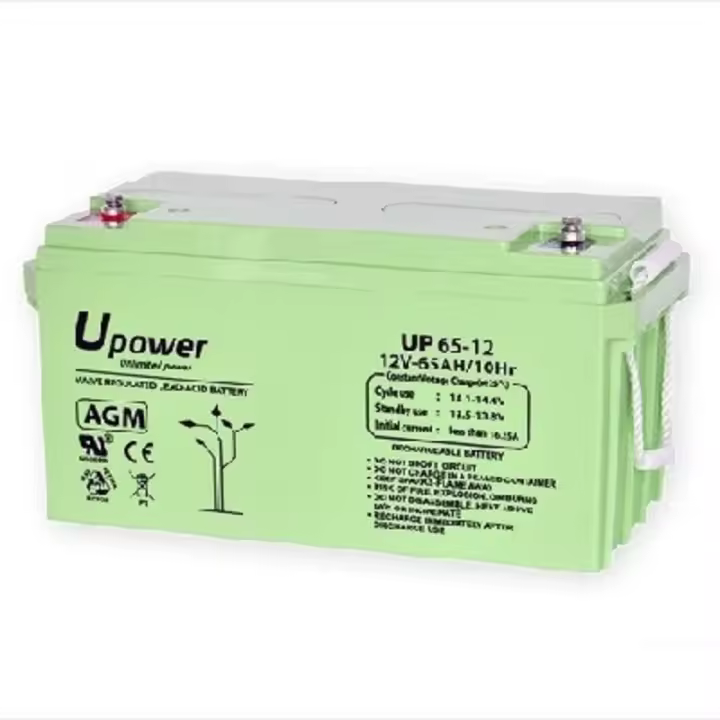 Batería U-Power AGM 12V 65Ah Ciclo Profundo Compacta - 1