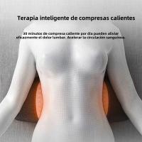 Almohada Especial Lumbar Cuidado De La Cintura Con Masaje Y Calor Soporte Para Cintura Para Ancianos Y Mujeres Embarazadas Relleno De Memoria Espuma Poliéster 100% Forma Rectangular - details 3