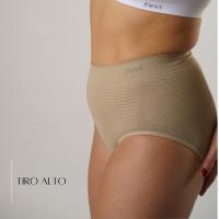 FEVI Pack de 3 Bragas Compresoras Tiro Alto Push Up | en 1 o 3 Colores: Blanco, Negro, Beige - details 3
