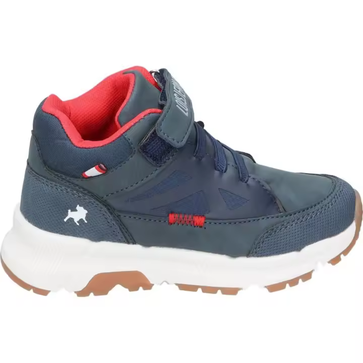 LOIS | Botas de Invierno Lois para Niño – Botas en Color Azul Marino con Detalles – Botas con Velcro y Cordones – Para Invierno – Casual – Cómodas y de Alta Calidad – Modelo 46240 - 1