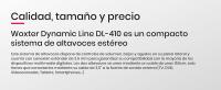 Woxter Dynamic Line 410 – Altavoces Estéreo 2.0 Autoamplificados con 150W, Ideal para PC Estudio, DJ Madera, Woofer de 4 pulgadas, 2 Tweeter, 3.5 mm, RCA, Control Volumen, Agudos, Graves - Colores: Negro o Blanco - details 4
