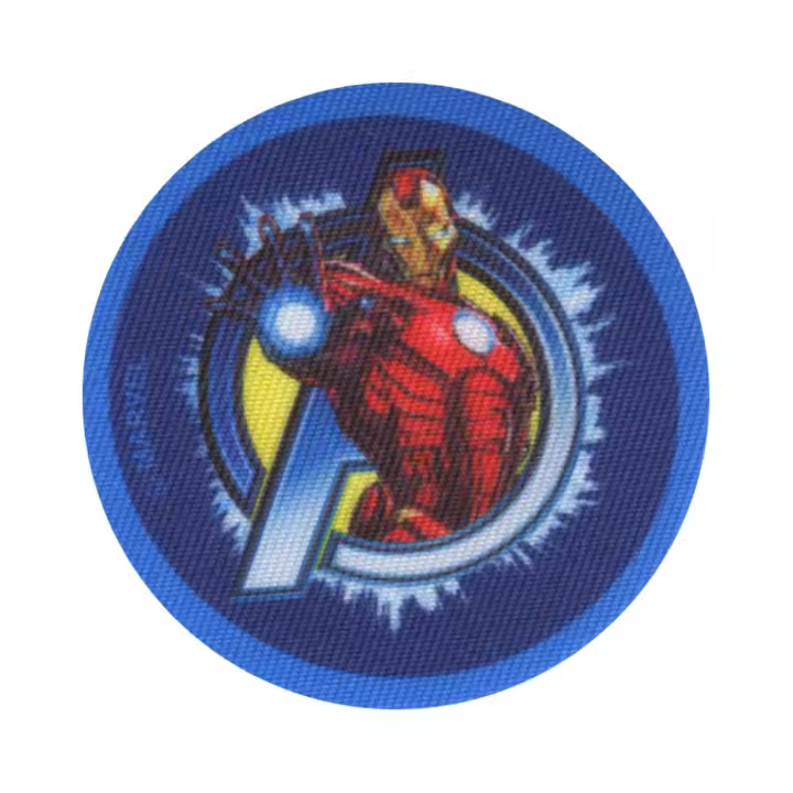 Parches Ropa Marvel – Parche Impreso Ropa – Héroes – (licencia oficial) – The Avengers – Los Vengadores – Iron Man – 6,5 x 6,5 cm. - Moda The Happy Patch - 1