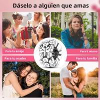 Encanto De Mariposa Plateado En Plata Con Circonia Bola Redonda Colgante Para Pulsera O Collar DIY Joyería De Moda Irregular - details 86