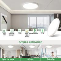 Luz De Techo Redonda LED Impermeable Y a Prueba De Insectos Para Baño Y Dormitorio Iluminación Moderna Para Sala De Estar Y Cocina - details 4