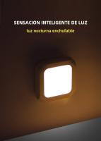 Lámpara Nocturna LED Sensor De Luz Dimmer Ahorro De Energía Para Armario Escalera Dormitorio Habitación Para Bebé Con Enchufe EU/US - details 1