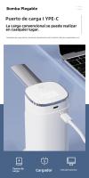 Dispensador De Agua Plegable Con Pantalla LED Y Control De Cantidad Inteligente Recargable Por USB Bomba De Agua Portátil - details 11