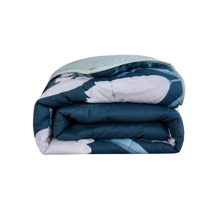 Edredón Nórdico Reversible Bicolor,100% Relleno de Fibra Siliconada,Duvet Microfibra,Tacto Suave y Confortable de Microfibra 300g/m²,Diseño Reversible con un Lado Liso y Otro Estampado,Disponible en 4 Medidas (Cama 90/105/135/150) - 1