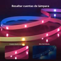 Tira De LED RGB Flexible 40m/30m/20m/15m DC 24V Con Control Por App Y Sincronización Musical Para Decoración De Navidad Y Habitaciones - details 9