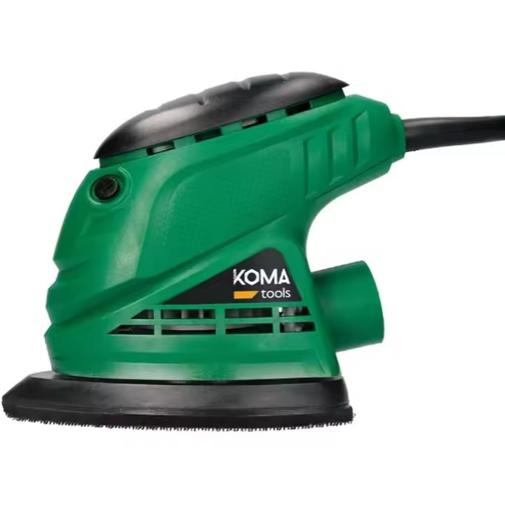 Lijadora Manual Antideslizante 105W con Toma de Aspiración + Lija P80 Incluida – Herramienta Compacta y Eficaz para Acabados Profesionales - 1