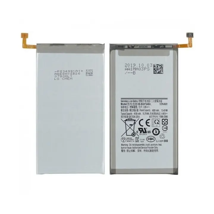BATERIA INTERNA EB-BG975ABU PARA SAMSUNG GALAXY S10 PLUS + 4100 mAh REPUESTO - 1