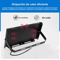 Lámpara De Escenario LED RGB 220V 230V IP65 Impermeable 100W Para Jardín Calle Puerta Paisaje Farol De Iluminación Exterior - details 2
