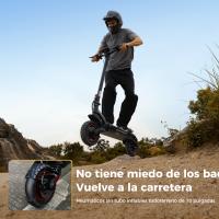 iScooter iX7Pro Patinete eléctrico todoterreno con dos motores de 1000 W, batería de 48 V y 17,5 Ah, velocidad máxima de 60 km/h, autonomía de 70-80 km y capacidad de carga de 150 kg. - details 3