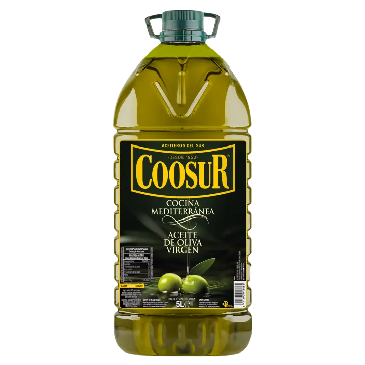 Aceite de Oliva Virgen Garrafa 5L Cocina Mediterránea Coosur - 1