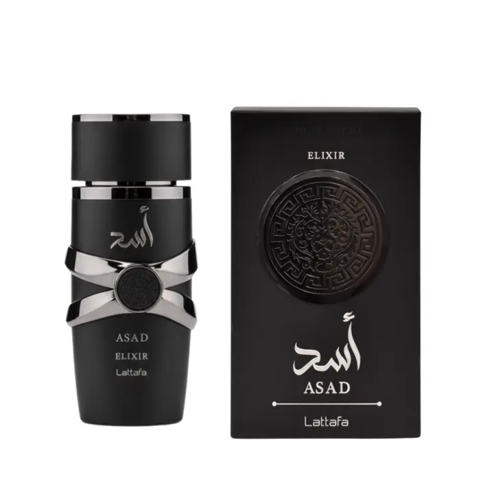 Lattafa Asad Elixir Perfume Eau De Parfum para Hombre 100ml Spray - 1