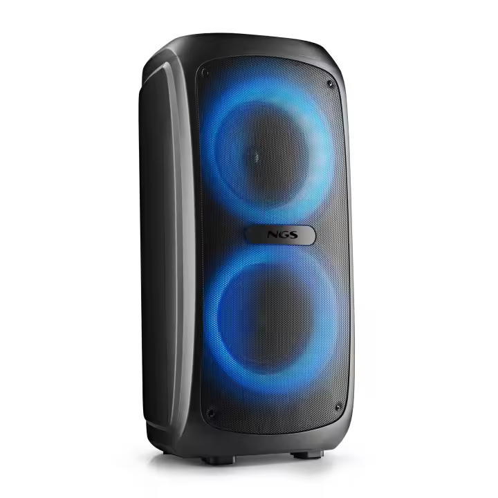 NGS Wild Temper Altavoz Portátil Inalámbrico con Batería Bluetooth/USB/AUX IN 200W Negro - 1