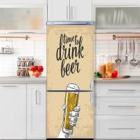 Pegatina Personalizada Para Nevera Decoración De Pared Resistente Al Agua Y Aceite PVC Estilo Moderno Adhesivo Para Hogar Y Habitaciones - details 8