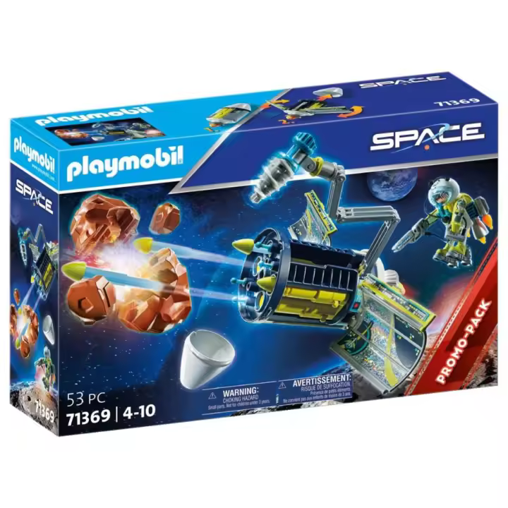 Playmobil destructor de meteoritos (71369) Space con figura de astronauta espacio - 1