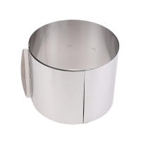 Anillo De Mousse De Acero Inoxidable Molde Circular Ajustable Para Hornear 6-12 Pulgadas Herramienta De Pastelería - details 9