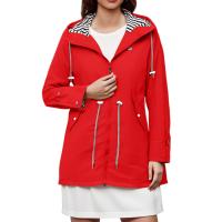 Chaqueta De Montañismo Para Mujer 2025 Impermeable Y Resistente Al Viento Con Capucha Y Cierre De Cremallera Larga Para Exterior - details 9