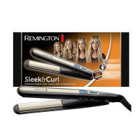 PLANCHA DE PELO REMINGTON SLEEK&CURL PANTALLA DIGITAL 150-230ºC CABLE GIRATORIO PLACAS 110mm - details 0