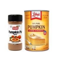 Combo Badia Pumpkin Pie Spice 56.7gr/ 2oz-Libby’s Pumpkin Pure calabaza 425g - Ideal para Pumpkin Pie - Celebra Thanksgiving, halloween y Christmas - details 0