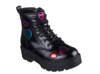 Skechers Bota con cordones para niña - 303409L BLK - details 1