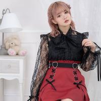 Falda A-Line Lolita Japonesa Talla Grande Cintura Alta Flared Midi Versátil Estilo Niña Suave Para Uso Diario Primavera/Verano Polyester - details 2