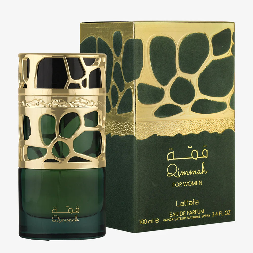 Perfume Lattafa Qimmah Eau de Parfum Unisex 100 ML Fragancia Duradera