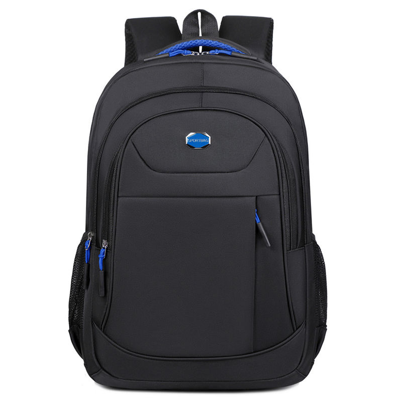 Mochila De Negocios Impermeable Para Hombres Mochila De Viaje Casual Con Capa De Computadora Para Estudiantes De Secundaria Material Oxford Y Nylon