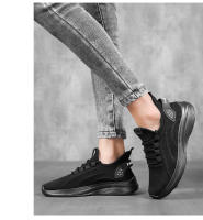 Zapatillas Casuales Para Mujer Transpirables De Malla De Aire Con Punta De Calcetín Slip-on Outdoor Zapatos Con Plataforma Gruesa - details 1