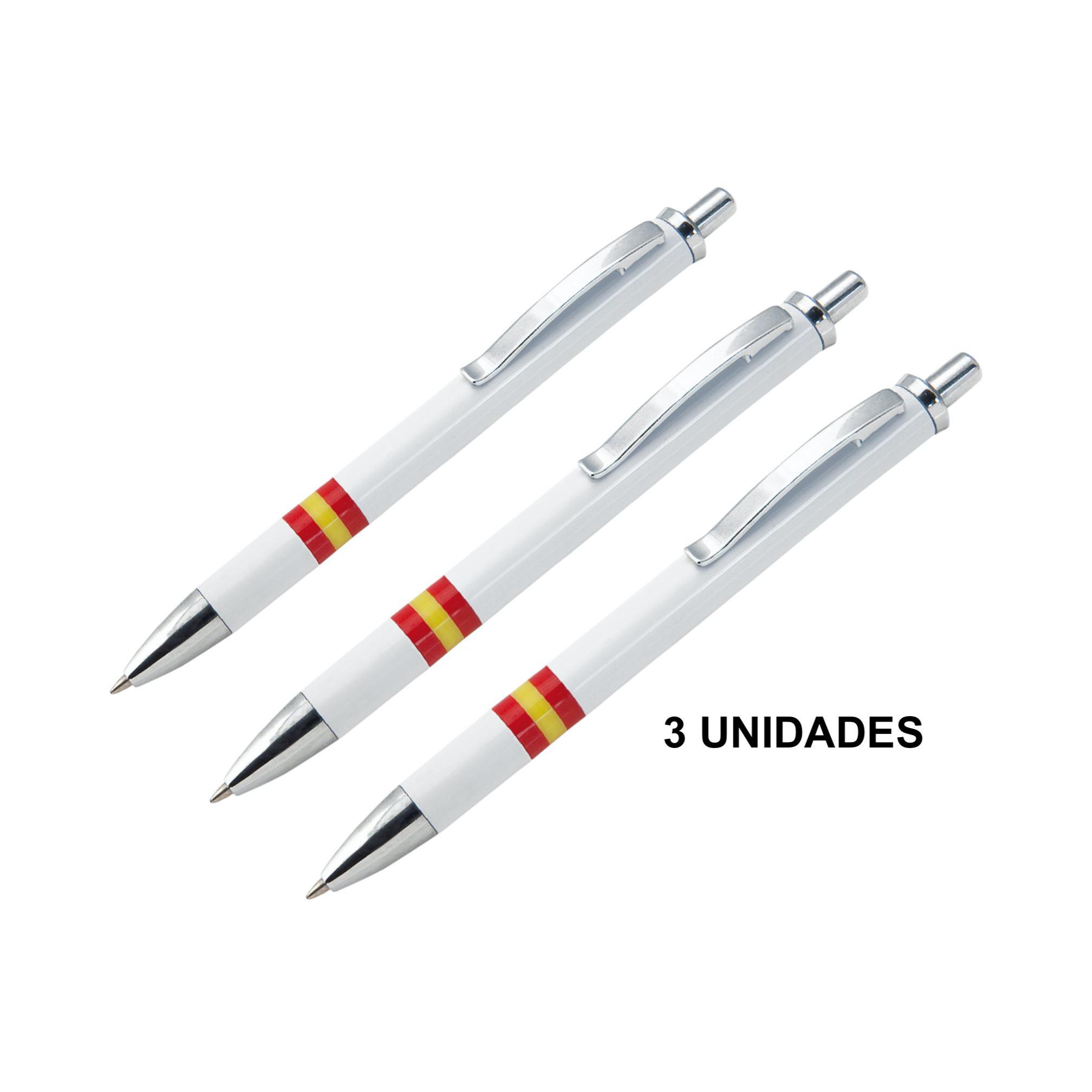 Bolífrafo bandera de España pack de 3/5 unidades