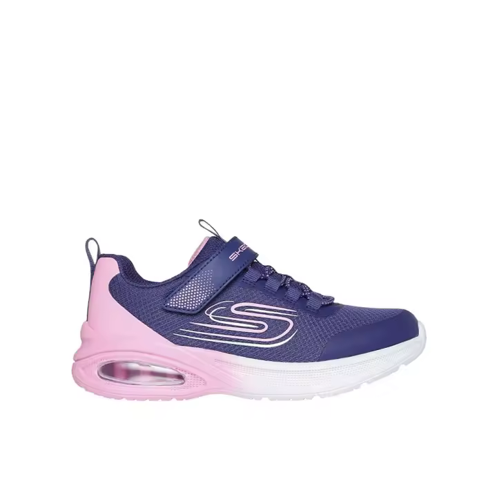 Skechers MICROSPEC MAX ADVANCE Zapatillas deportivas para niña azul marino en textil y sintético 83444 - 1