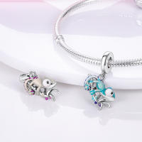 Encantos De Animal Colección Plata Francés Bulldog Gato Mariposa Ladybug Para Pulseras Originales Joyería Hechas a Medida - details 138