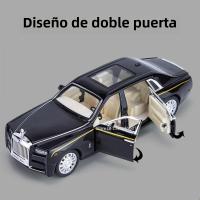 Modelo De Coche Rolls Royce Phantom a Escala 1:32 Metal Con Luz Y Sonido Puertas Abiertas Función De Retroceso Regalo Para Niños - details 3