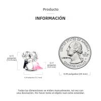 Beadas De Corazón Colorido En Plata Para Joyería De Pulsera Y Collar Con Encanto Para Chicos Y Chicas Accesorios De Moda Irregular - details 114