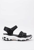 Skechers D'LITES FRESH CATCH Sandalias Planas Mujer Negro - details 0