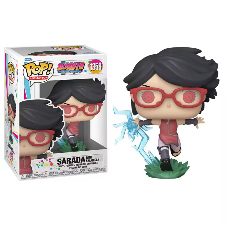 Funko Pop! Boruto - Sarada con Sharingan, 61387, Nº1358 - 1