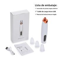 Limpieza Facial Profunda Máquina Exterminadora De Puntos Negros Eléctrica Limpiador De Poros Apto Para Todas Las Edades Herramienta De Cuidado De La Piel - details 17