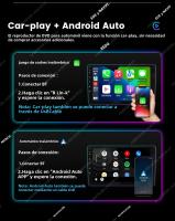 NaviFly Radio De Coche Inalámbrica 9 Pulgadas Con Wireless Carplay Y Android Auto Para Seat Leon 2 MK2 2005-2012 Reproductor Multimedia GPS Stereo Con Soporte Para Control Del Volante - details 9
