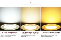 Downlight LED 220V Tres Colores Ajustables 5W 7W 9W 12W 15W Luz De Techo Recortada En Blanco Frío Y Cálido Lámpara - details 13