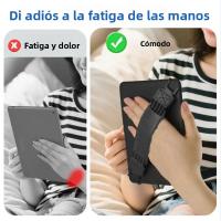 Correa De Seguridad Para Lector Electrónico Universal De 6-7 Pulgadas PU Cuero Elástico Para iPhone Kindle Kobo Tabletas - details 5