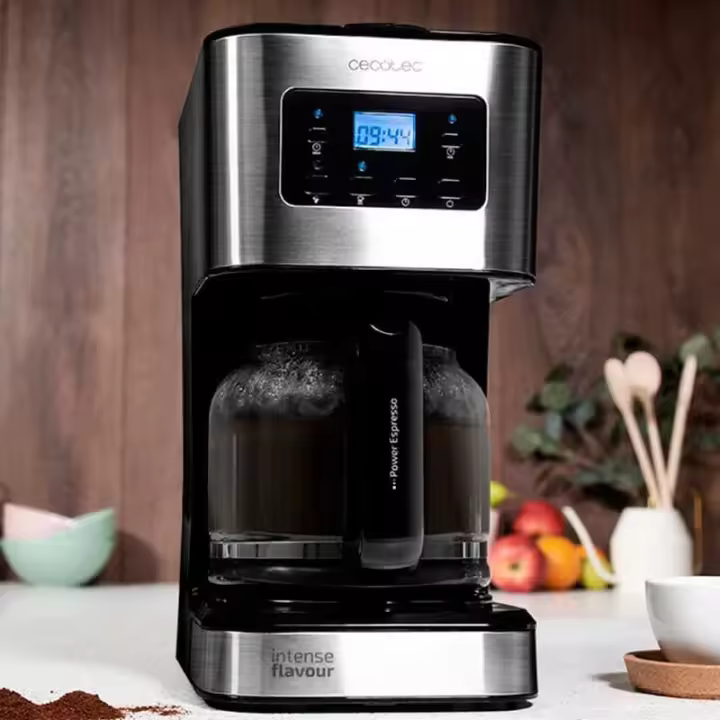 Cafetera de goteo Coffee 66 Smart Cecotec 950W 1,5L programable inox 32x17x23 cm - 1