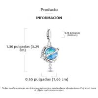 Encantos Originales De Plata 925 Para DIY Pulsera Y Collar Joyería Para Mujer Con Deseño De Sol Y Luna Joyas Delicadas - details 32