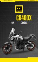 Honda CB400X Diecast Modelo De Motocicleta a Escala 1/12 Realista Para Enthusiasts De Bicis Regalo Ideal Para Todas Las Edades - details 0