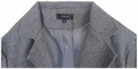 Chaqueta De Lana Para Hombre Estilo Británico Casual Otoño Invierno Manga Larga Con Lining Cierre Tradicional Solapa Plegable - details 5