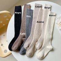 Calcetines Largos De Cashmere Para Mujer Calcetines De Piel Elegantes Y Confortables De Lana Gruesa Estilo Casual over Knee-High - details 2