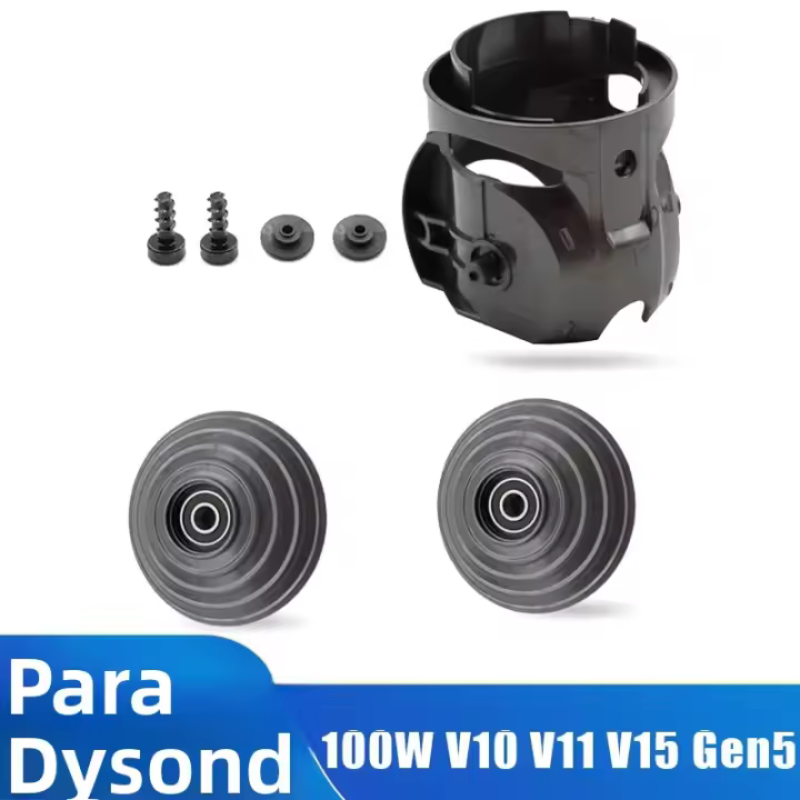 Cabeza De Cepillo De Alta Torque 100W Para Aspiradora Dyson V10 V11 V15 G5 Ruedas V-Ball Y Conector Repuestos De Plástico ABS - 1