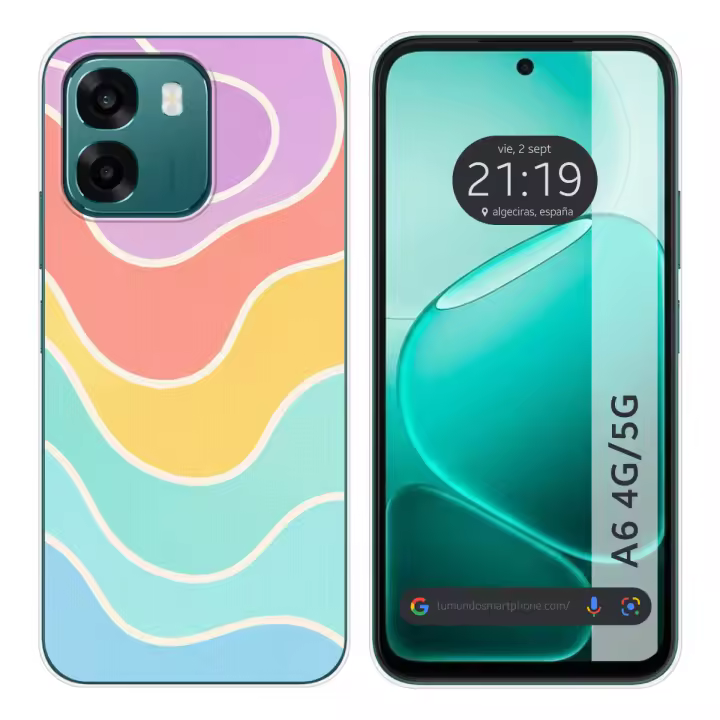 Funda Silicona para Oppo A6 4G / 5G diseño Splash 09 Dibujos - 1